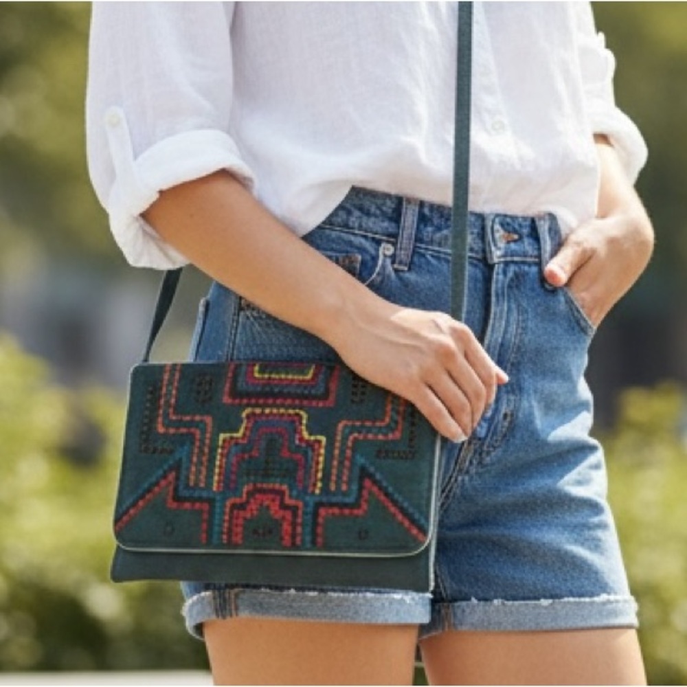 Jeans & Beads Boho Chic Unique Clutch & Crossbody